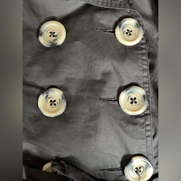 Y2K bubble hem Trench Dress - Picture 2 of 7